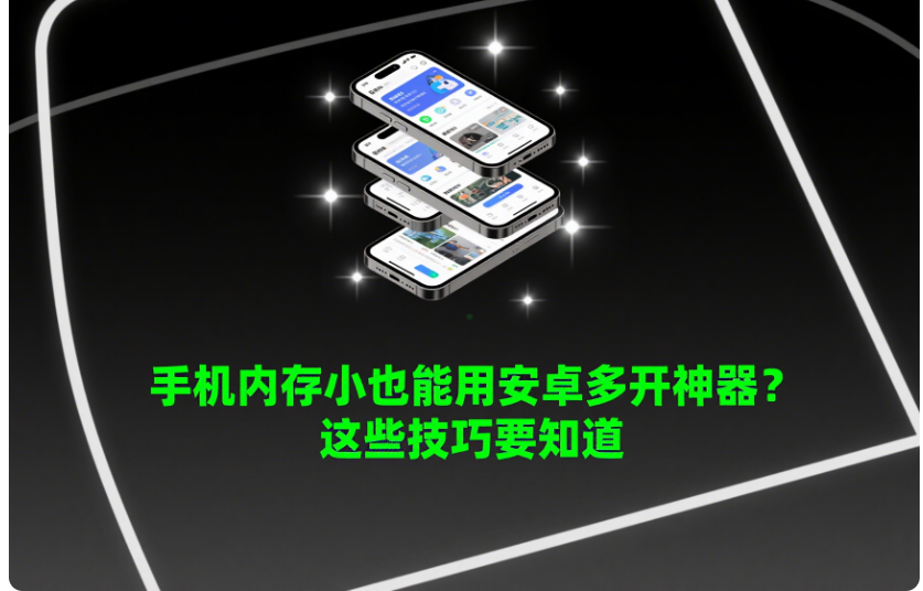 圖片[1]-手機內存小也能用安卓多開神器？這些技巧要知道-資源網站
