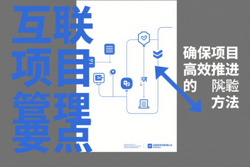 互聯(lián)網(wǎng)項目管理要點(diǎn)：確保項目高效推進(jìn)的方法-資源網(wǎng)站