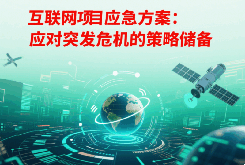 互聯網項目應急方案:應對突發危機的策略儲備-資源網站