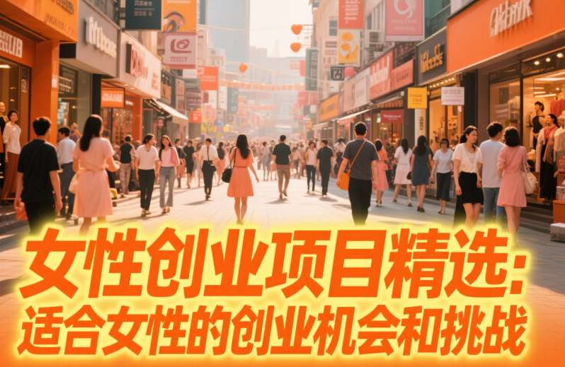 女性創業項目精選：適合女性的創業機會和挑戰-資源網站