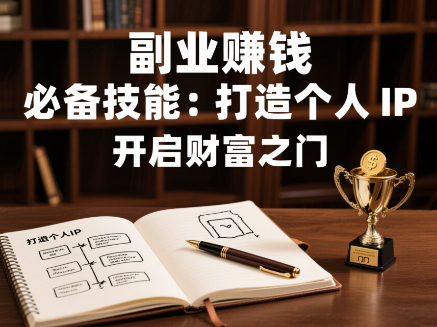 圖片[1]-副業(yè)賺錢必備技能：打造個人 IP 開啟財(cái)富之門