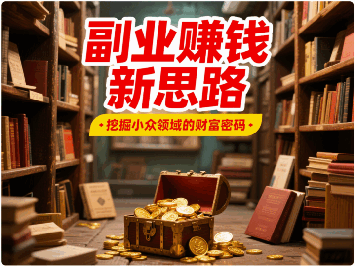 副業(yè)賺錢新思路:挖掘小眾領(lǐng)域的財(cái)富密碼-資源網(wǎng)站
