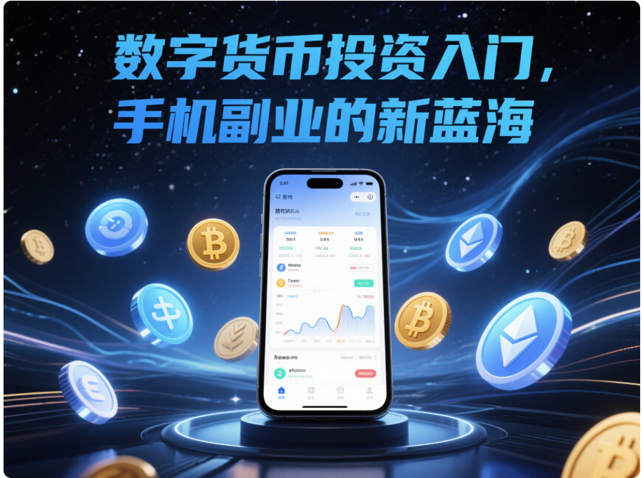 圖片[1]-數字貨幣投資入門，手機副業的新藍海