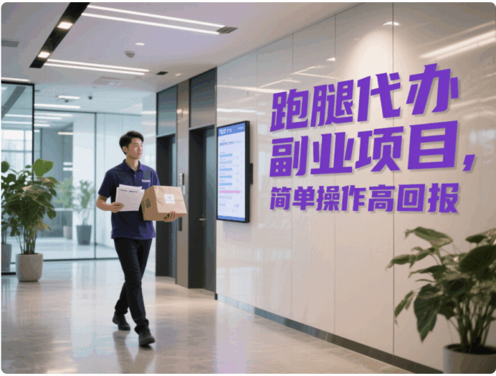 跑腿代辦副業(yè)項目，簡單操作高回報-資源網(wǎng)站