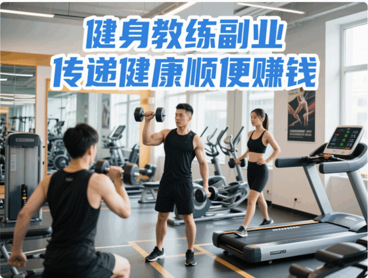 健身教練副業(yè)，傳遞健康順便賺錢-資源網(wǎng)站