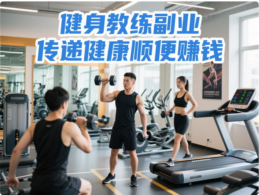 圖片[1]-健身教練副業，傳遞健康順便賺錢