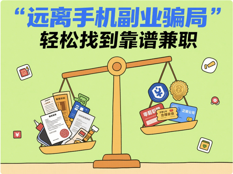 揭秘手機副業騙局，教你識別并找到靠譜兼職
