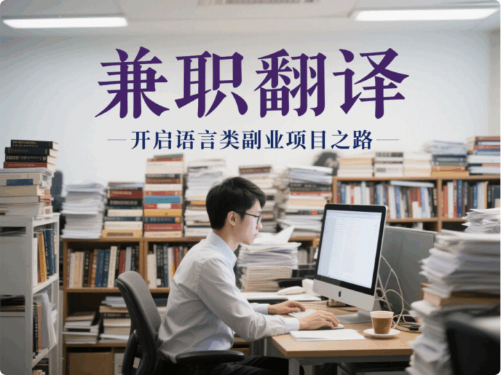 兼職翻譯：開啟語言類副業項目之路-資源網站