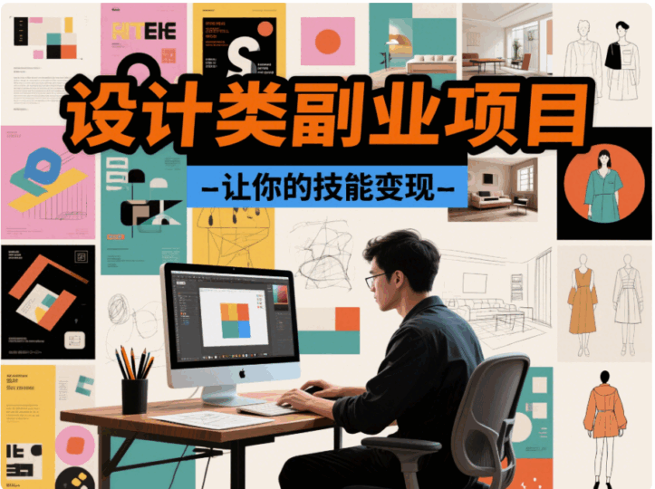 設(shè)計類副業(yè)項目，讓你的技能變現(xiàn)-資源網(wǎng)站