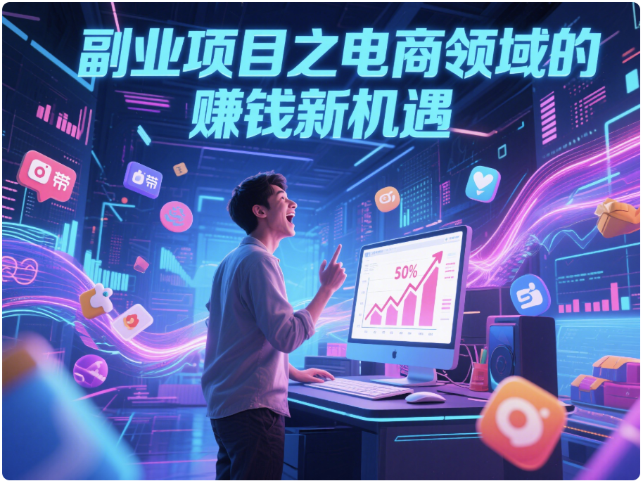 圖片[1]-副業項目之電商領域的賺錢新機遇