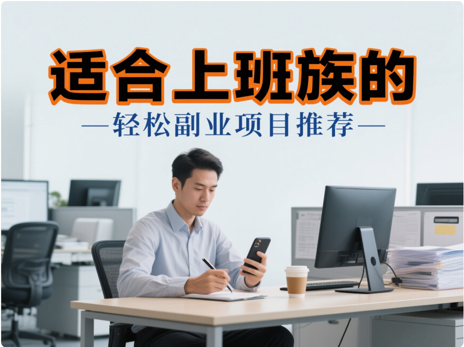 圖片[1]-適合上班族的輕松副業(yè)項目推薦