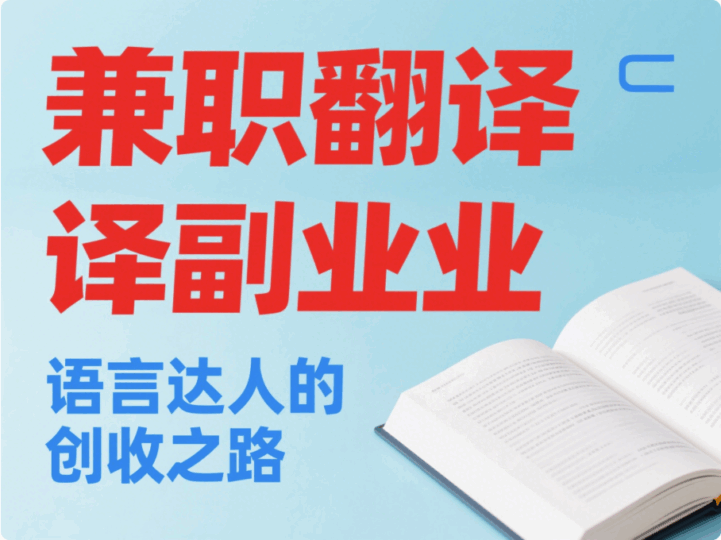 兼職翻譯副業,語言達人的創收之路-資源網站