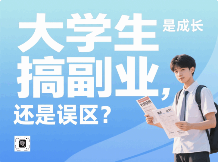 大學生搞副業,是成長還是誤區?