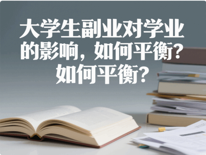 大學生副業對學業的影響，如何平衡？-資源網站