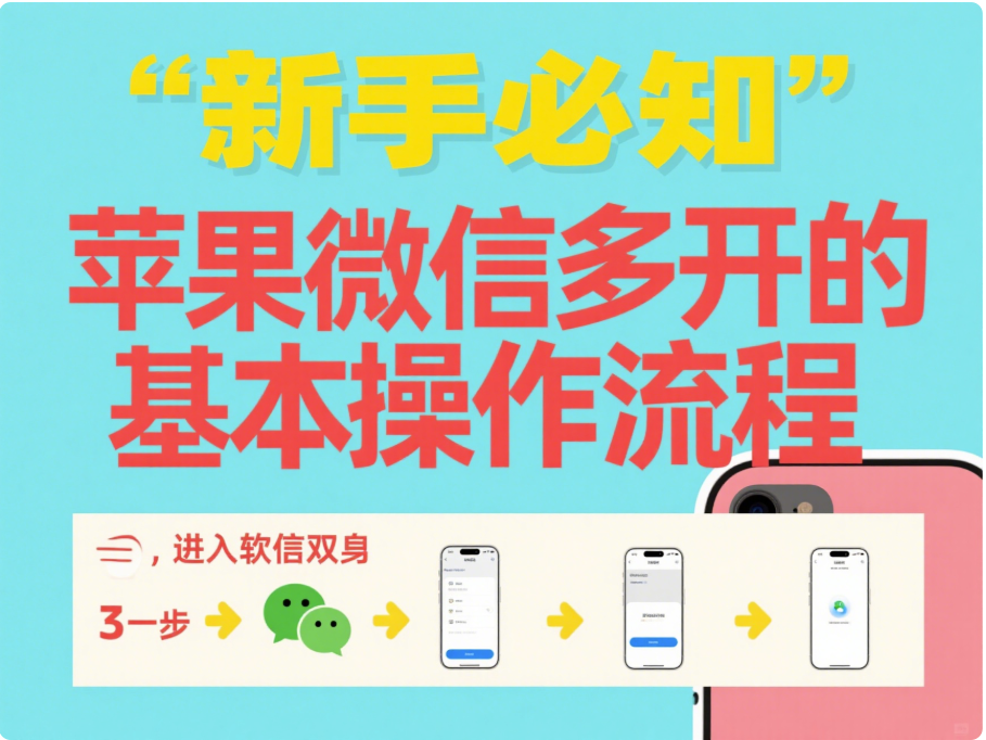 新手必知：蘋果微信多開的基本操作流程