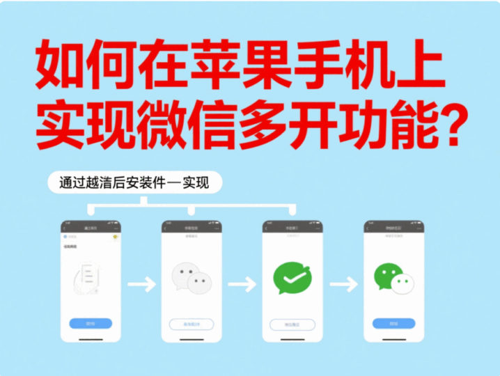 如何在蘋果手機上實現微信多開功能？-資源網站