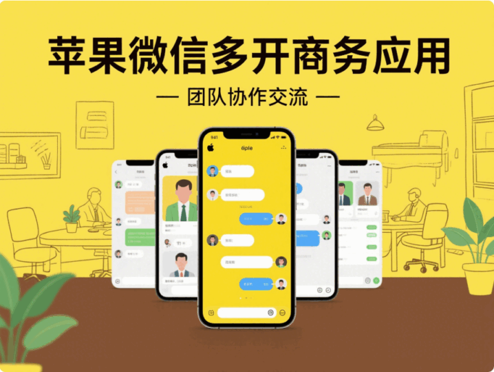 蘋果微信多開在商務場景中的應用實例-資源網站