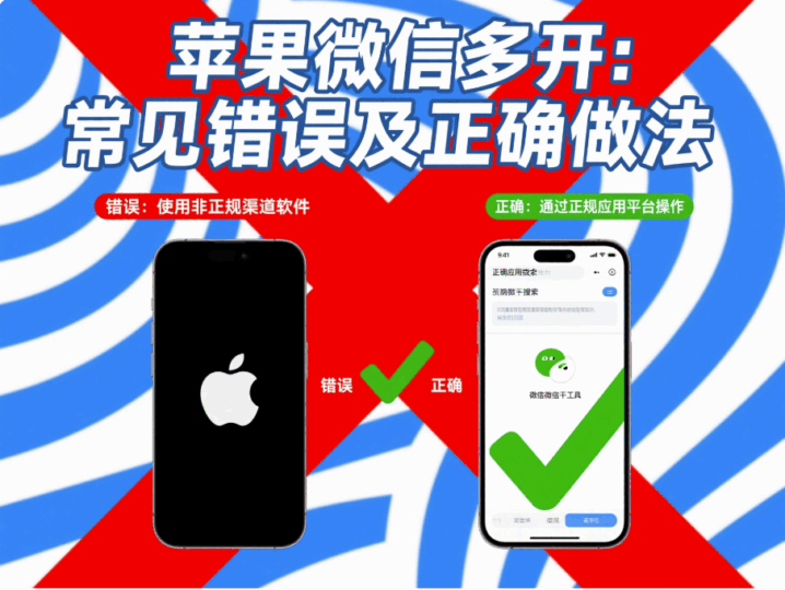 蘋果微信多開:常見錯誤及正確做法匯總-資源網站