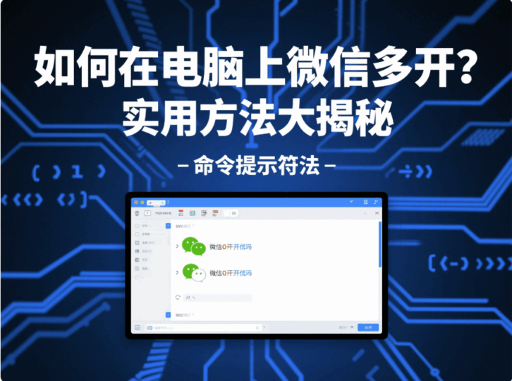 如何在電腦上微信多開？實用方法大揭秘-資源網站