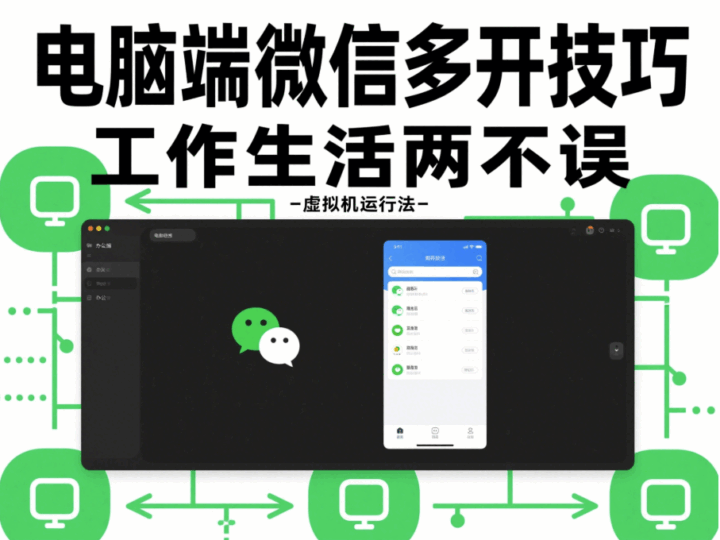 電腦端微信多開技巧,工作生活兩不誤-資源網站