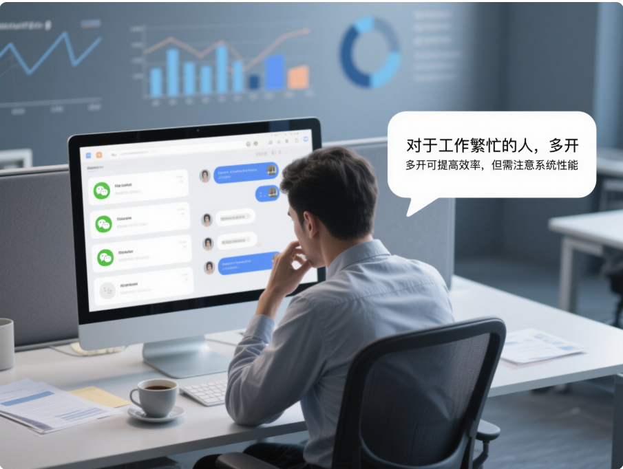 圖片[1]-電腦微信多開的利弊權衡及個人使用建議