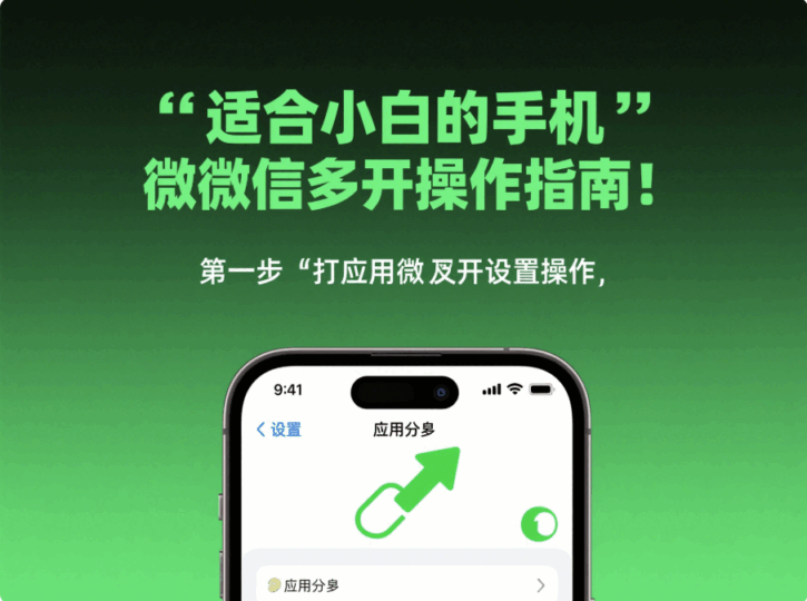適合小白的手機微信多開操作指南!-資源網站