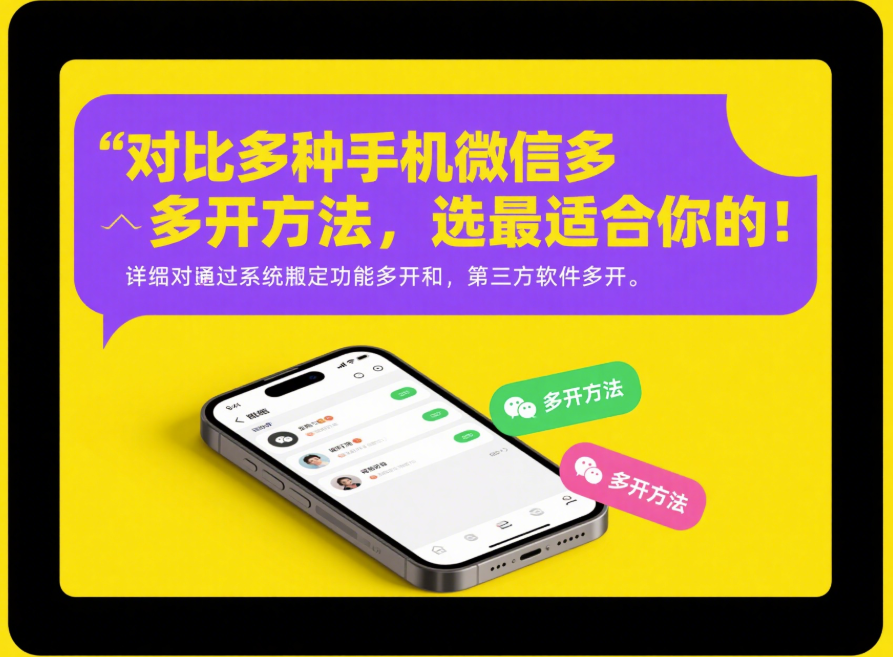 圖片[1]-對比多種手機微信多開方法，選最適合你的！-資源網(wǎng)站
