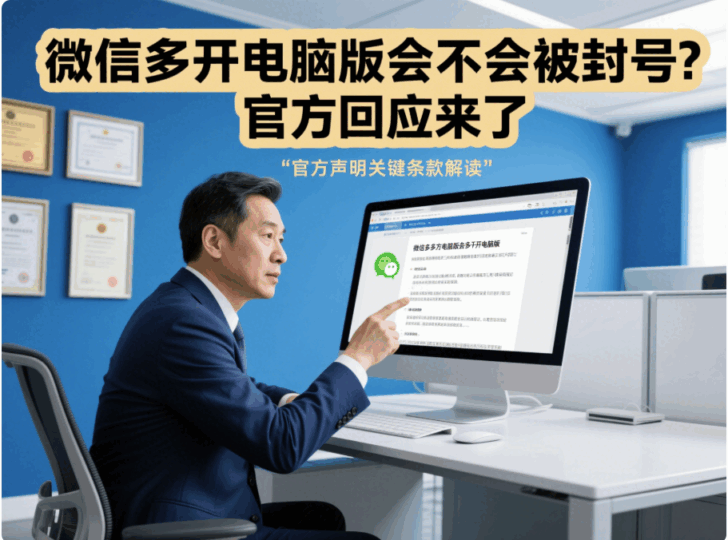 微信多開電腦版會不會被封號？官方回應來了-資源網站