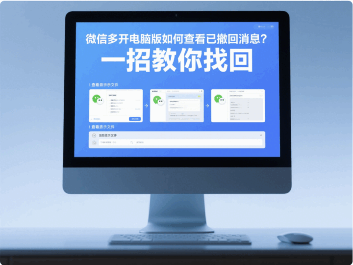 微信多開電腦版如何查看已撤回消息?一招教你找回-資源網站