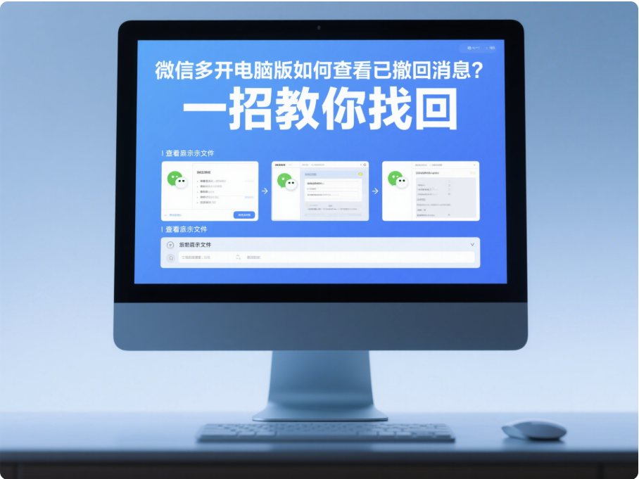 圖片[1]-微信多開電腦版如何查看已撤回消息？一招教你找回-資源網(wǎng)站