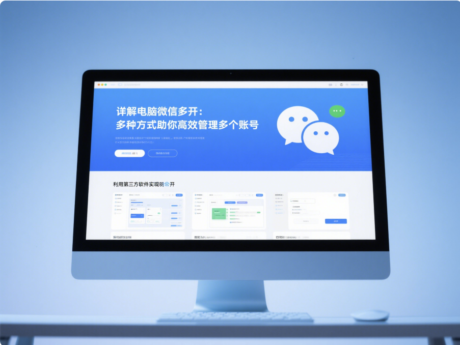 圖片[1]-詳解電腦微信多開：多種方式助你高效管理多個賬號-資源網站