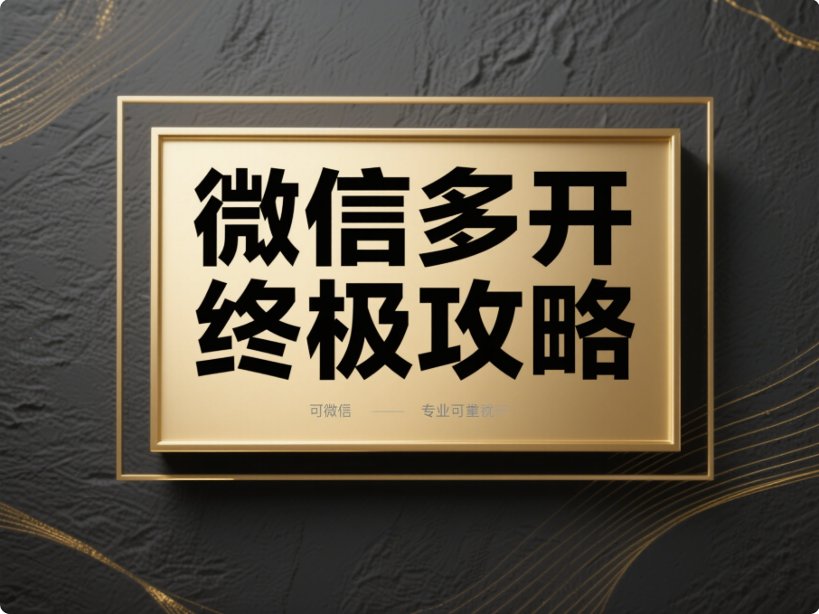 實現電腦微信多開的終極攻略，你值得擁有！-資源網站