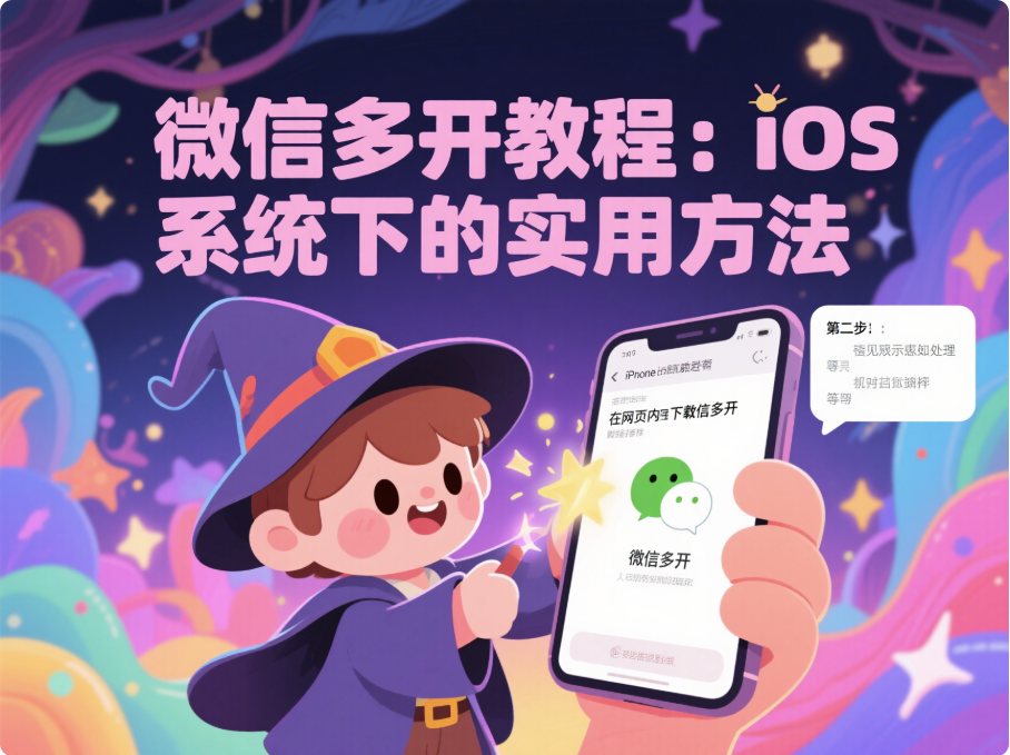 微信多開教程：iOS 系統下的實用方法-資源網站