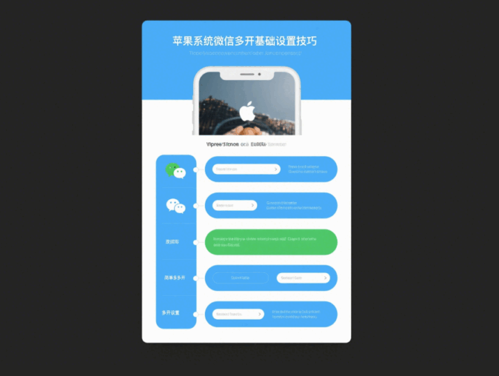 微信多開(kāi)蘋果系統(tǒng)的使用技巧分享-資源網(wǎng)站