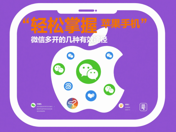 輕松掌握蘋果手機(jī)微信多開(kāi)的幾種有效途徑-資源網(wǎng)站