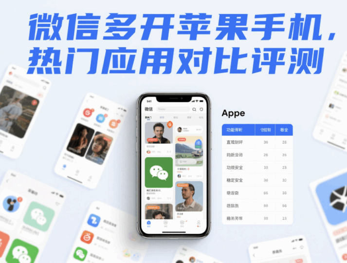 微信多開蘋果手機，熱門應用對比評測-資源網站