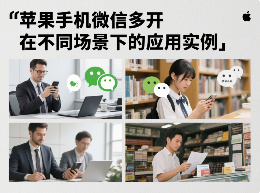 蘋果手機微信多開在不同場景下的應(yīng)用實例-資源網(wǎng)站