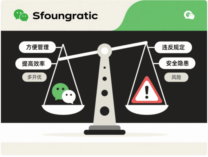 利用特定軟件實現微信多開,真的靠譜嗎?-資源網站