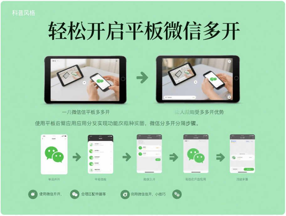 圖片[1]-如何在平板上實現微信多開，提升使用體驗