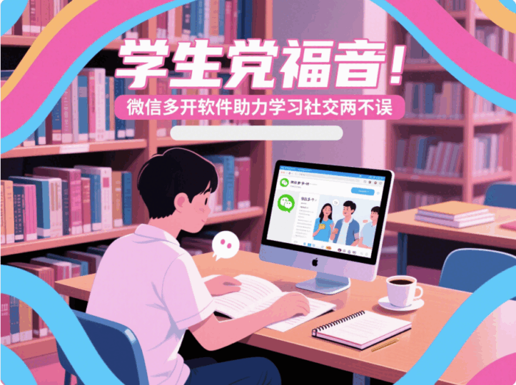學(xué)生黨福音:“微信多開(kāi)軟件”助力學(xué)習(xí)社交兩不誤-資源網(wǎng)站
