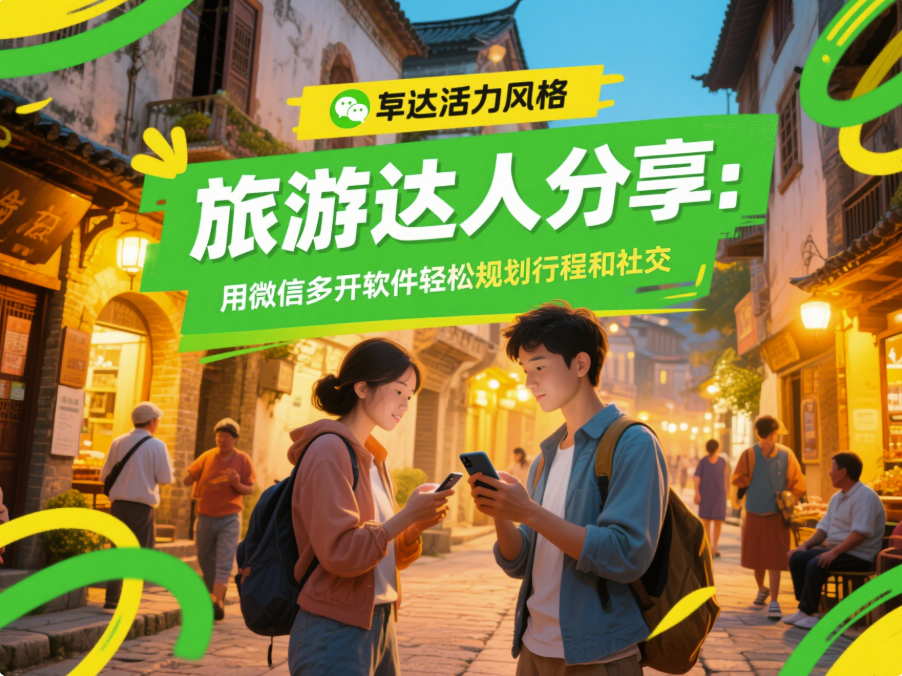 旅游達人分享：用“微信多開軟件”輕松規劃行程和社交-資源網站