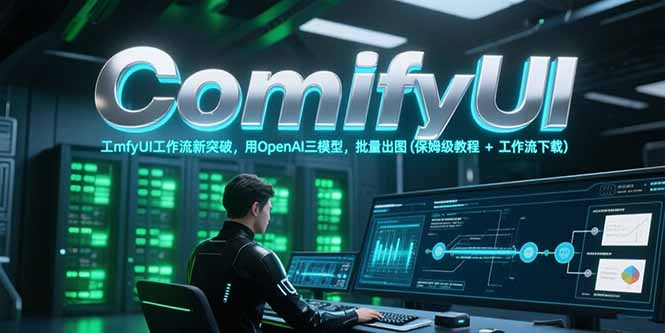 ComfyUI工作流全新升級_借助OpenAI三模型_批量自動出圖_保姆級教程+工作流下載-資源網(wǎng)站