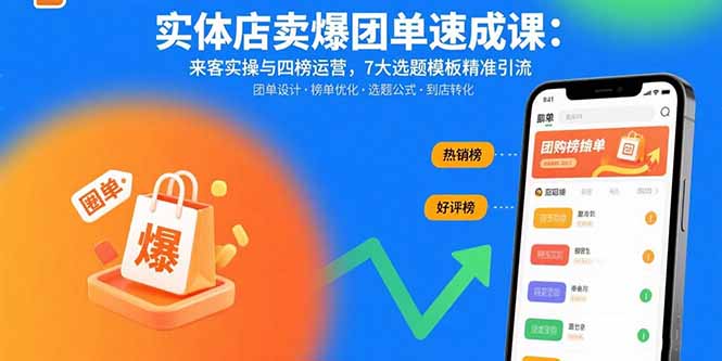 抖音團購引流新玩法-美業實體店15天逆襲指南-資源網站