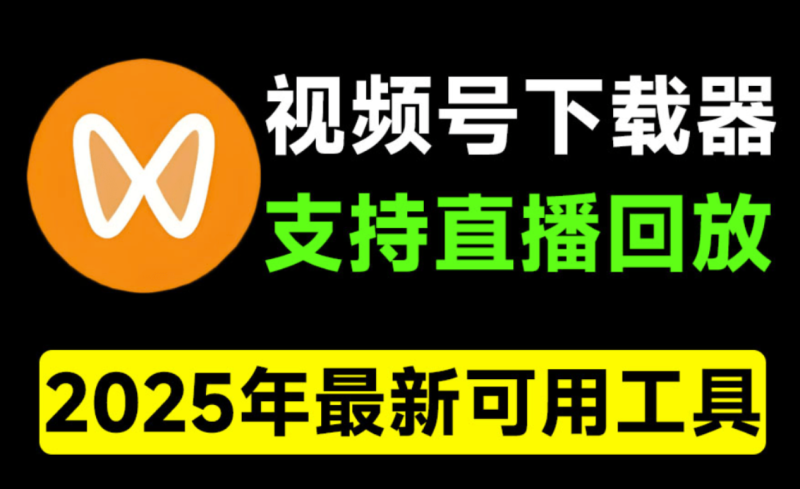 2025最新版視頻號下載器-輕松一鍵下載直播回放-MP4格式保存-操作簡便-資源網(wǎng)站