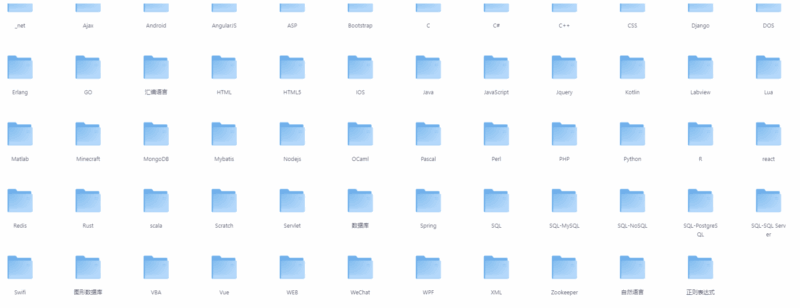 60+門編程語言學習寶典：700+本PDF資料全集-資源網站