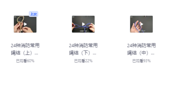 消防救援必備:24種繩結技巧圖解-快速掌握生死攸關繩結技能-資源網站