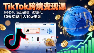 TikTok變現(xiàn)全攻略:從0到1-打造你的跨境電商帝國-資源網(wǎng)站