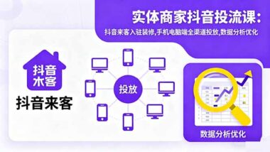 抖音本地推全攻略:從0到1-打造高投產實體店-資源網站