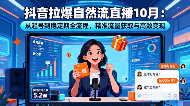 圖片[1]-抖音自然流起號秘籍：單月利潤10W+的實戰攻略