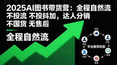 2025圖書帶貨新玩法：劇綜+圖文-輕松起號賺傭金-資源網(wǎng)站